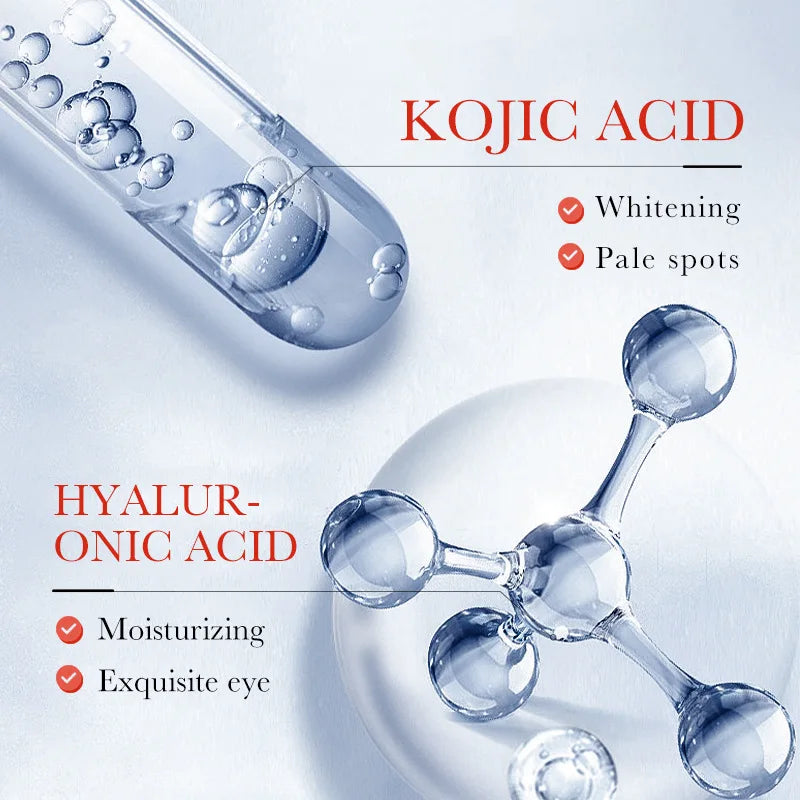 SADOER Kojic Acid Retinol Augencreme gegen Augenringe, Tränensäcke, feuchtigkeitsspendend & straffend – Hautpflege für schöne Augen